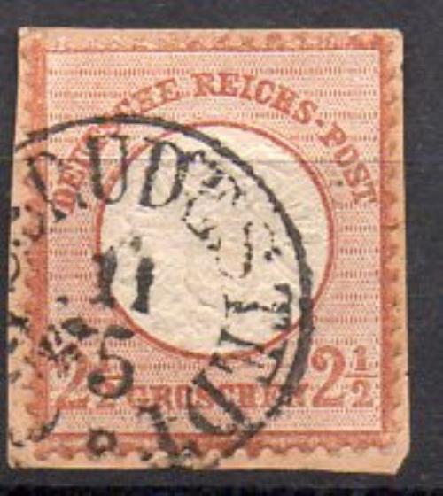 German Empire No. Yvert 18 No. Michel 21 (o)